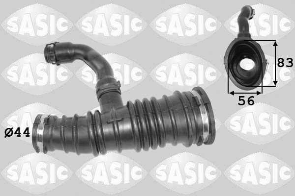 SASIC Sugeslange, luftfilter 3336251 SASIC 3336251 Sugeslange, luftfilter Volvo C30 533 originale pris