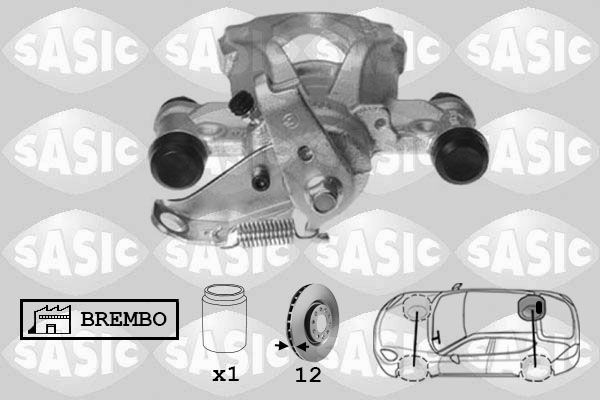 SASIC Bremsecaliper 6504039 6504039 Bremsecaliper OPEL TIGRA SASIC