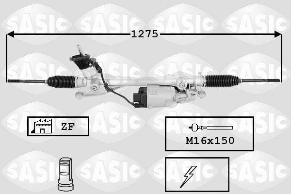 SASIC Stuurhuis 7176063 7176063 Stuurhuis AUDI A4 SASIC