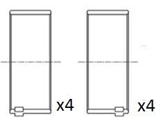 FAI AutoParts Drijfstanglager BB2016-STD Drijfstanglager FAI AutoParts IVECO BB2016-STD