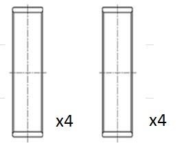 Ojničné lożisko FAI AutoParts BB2017-STD FAI AutoParts BB2017-STD Miska ojničného loziska OPEL ANTARA 2016