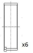 Drijfstanglager FAI AutoParts BB2020-STD FAI AutoParts BB2020-STD: Drijfstanglagerschalen Opel AGILA 2000