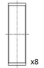 FAI AutoParts Plejlstangleje BB2034-050 FAI AutoParts BB2034-050 Plejlstangsleje Citroën C2 originale