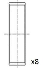 Vevstakslager FAI AutoParts BB2037-STD FAI AutoParts BB2037-STD Vevstakslager Mazda 2 2014