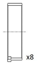 FAI AutoParts Plejlstangleje BB2039-STD FAI AutoParts BB2039-STD 19 II Van Plejlstangsleje pris
