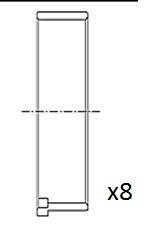 FAI AutoParts Drijfstanglager BB2051-STD Renault MODUS Drijfstanglagerschalen FAI AutoParts BB2051-STD