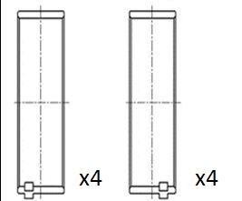 FAI AutoParts Stempelstanglager BB2053-050 Veivlager FAI AutoParts GL BB2053-050 billige