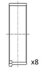 FAI AutoParts Stempelstanglager BB2054-STD FAI AutoParts BB2054-STD Veivlager Cascada Cabrio (W13) originale pris