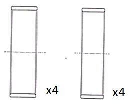FAI AutoParts Plejlstangleje BB2062-STD Plejlstangsleje FAI AutoParts Renault KANGOO BB2062-STD
