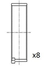 FAI AutoParts Vevstakslager BB2070-STD BB2070-STD FAI AutoParts vevstakslager CHRYSLER SEBRING