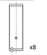 FAI AutoParts Plejlstangleje BB2079-STD BB2079-STD Plejlstangsleje DAEWOO LUBLIN FAI AutoParts