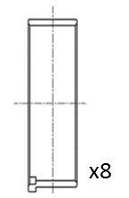 FAI AutoParts Plejlstangleje BB2081-025 FAI AutoParts BB2081-025 Bongo 3 Plejlstangsleje pris