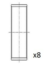FAI AutoParts Big End Bearings BB2084-STD BB2084-STD FAI AutoParts con rod bearing for FORD PUMA
