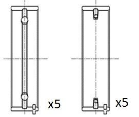 FAI AutoParts Veivaksellager BM1003-STD BM1003-STD Veivaksellager SSANGYONG RODIUS FAI AutoParts