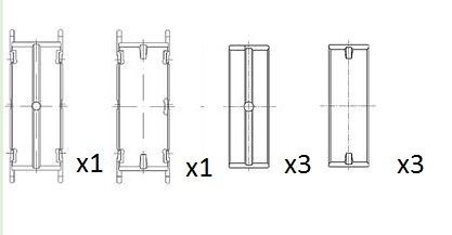 FAI AutoParts Hoofdlager BM1013-STD FAI AutoParts BM1013-STD Krukaslagers originele Shelby goedkoop