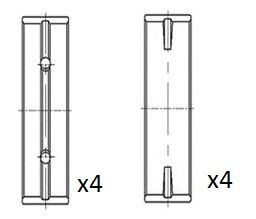 FAI AutoParts Veivaksellager BM1015-STD Veivaksellager FAI AutoParts Volkswagen CC BM1015-STD