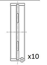 FAI AutoParts Kurbelwellenlager BM1025-STD Hauptlager FAI AutoParts 146 BM1025-STD günstig