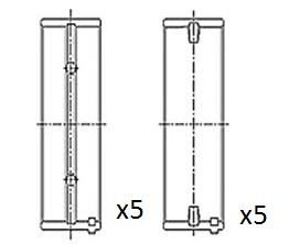 FAI AutoParts Runkolaakeri BM1029-STD BM1029-STD FAI AutoParts Kampiakselin laakerisarja SUZUKI