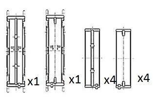 FAI AutoParts Hoofdlager BM1033-025 Krukaslagers FAI AutoParts MINI BM1033-025