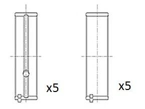 FAI AutoParts Väntvõlli laager BM1038-STD BM1038-STD Väntvõlli laager TOYOTA URBAN CRUISER FAI AutoParts