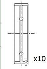 FAI AutoParts Kurbelwellenlager BM1052-STD BM1052-STD Kurbelwellenlager CHRYSLER PT CRUISER FAI AutoParts kaufen