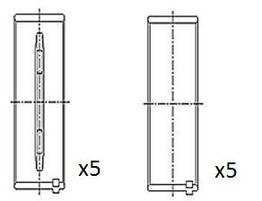 FAI AutoParts Lożisko kľukového hriadeľa BM1057-STD FAI AutoParts BM1057-STD Lozisko klukoveho hriadela Estelle (742) cena