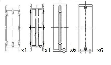 Hoofdlager FAI AutoParts BM1064-STD FAI AutoParts BM1064-STD: Hoofdlager BMW X3 2024