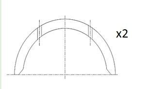 FAI AutoParts Thrust Washer, crankshaft BT3010-STD FAI AutoParts BT3010-STD JEEP WRANGLER thrust washers replacement