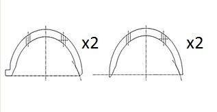 FAI AutoParts Avstandsskive, veivaksel BT3012-STD FAI AutoParts BT3012-STD originale Veivakselskiver Peugeot 407 Coupé hva koster