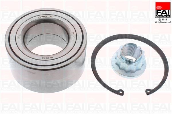 FAI AutoParts Σετ ρουλεμάν τροχών FWBK1105 FWBK1105 Μουαγιέ FAI AutoParts AUDI 80