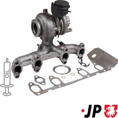 JP GROUP Turbocompresseur 1117406600 Turbo chargeur JP GROUP COUPE 1117406600 pas cher