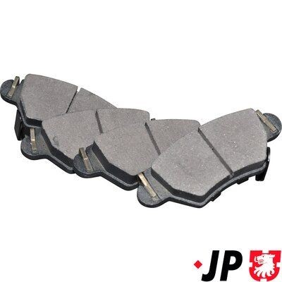 JP GROUP Brzdové doštičky/platničky 1263701710 Brzdové doštičky JP GROUP Chevrolet CORVETTE 1263701710