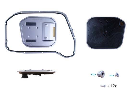 MAHLE Hydraulikfiltersatz, Automatikgetriebe HX 189KIT HX 189KIT MAHLE DAIHATSU Getriebeölfilter