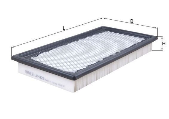 Luchtfilter MAHLE LX 4423 MAHLE LX 4423: Luchtfilter Jeep PATRIOT 2013