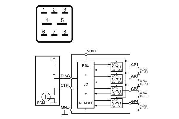 Control Unit, glow plug system MAHLE MHG 11 MAHLE MHG 11 2019 AUDI 80 glow plug relay replacement