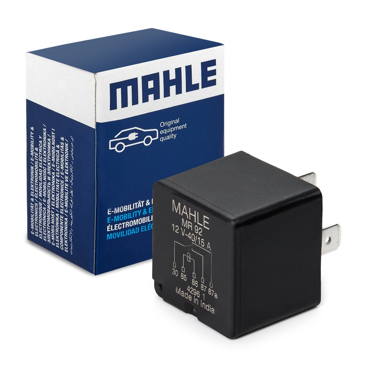 MAHLE Relæ, arbejdsstrøm MR 92 MR 92 Multifunktionsrelæ MAZDA CX-9 MAHLE