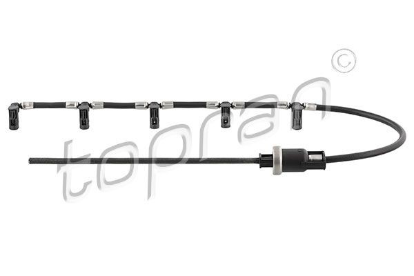 TOPRAN Slange, lekkasje brennstoff 116 529 Fuel rail TOPRAN BORA 116 529 billige
