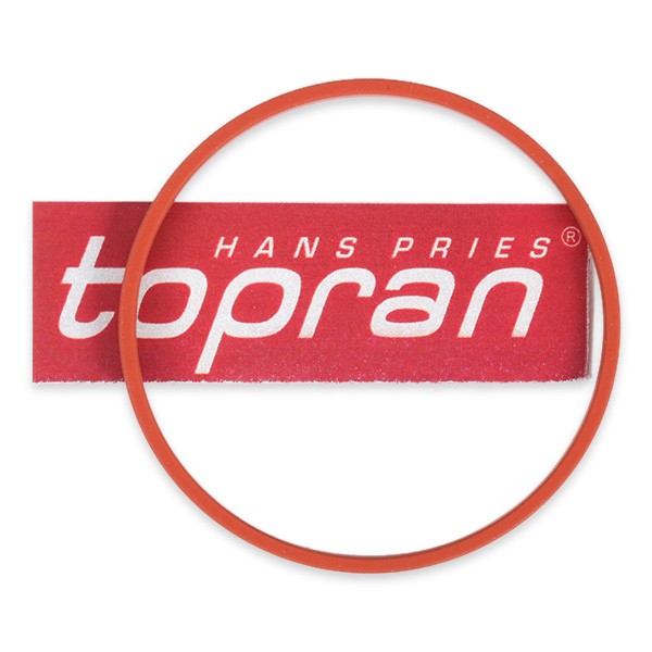 TOPRAN Tetning, strupeventilstuss 117 386 Gasspjeldhus Skoda 3T4 117 386 TOPRAN
