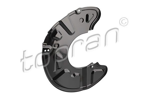 TOPRAN Ochranný plech proti rozstreku, Brzdový kotúč 409 528 Ochranný plech proti rozstreku brzdový kotúč TOPRAN MARCO POLO 409 528 lacné