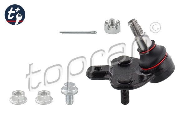 TOPRAN Zvislý / nosný čap 600 582 Čap ramena TOPRAN Renault TRAFIC 600 582