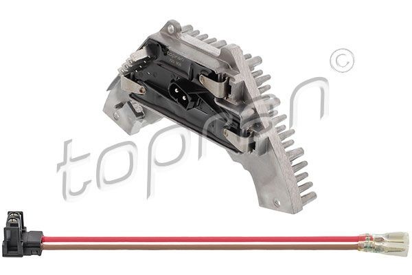 TOPRAN Blåsebryter, oppvarming / ventilasjon 723 908 723 908 Kontrollenhet varme ventilasjon SEAT MARBELLA TOPRAN