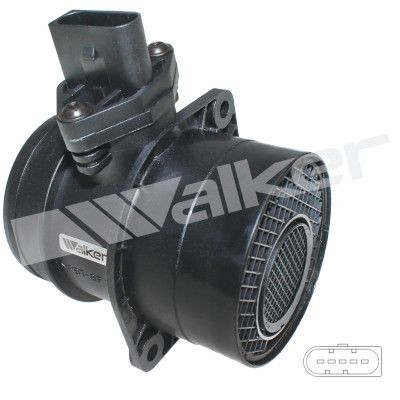 WALKER PRODUCTS Merač hmotnosti vzduchu 245-1248 245-1248 Snímač hmotnosti vzduchu AUDI A6 WALKER PRODUCTS