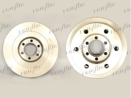 FRIGAIR Bremsscheibe DC04.126 Bremsscheibe FRIGAIR Smart FORFOUR DC04.126