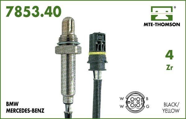 MTE-THOMSON Lambdasonde 7853.40.063 7853.40.063 Lambdasonde MTE-THOMSON MERCEDES-BENZ B-klasse