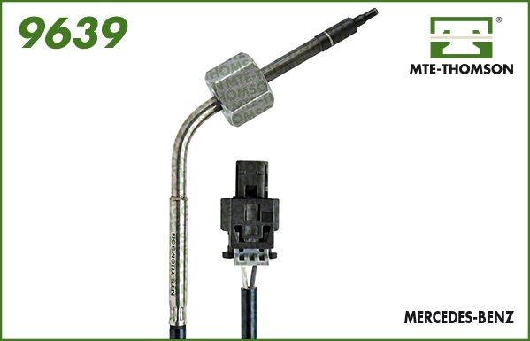 MTE-THOMSON Avgastempgivare 9639 9639 MTE-THOMSON Avgastemperatursensor Mercedes-Benz