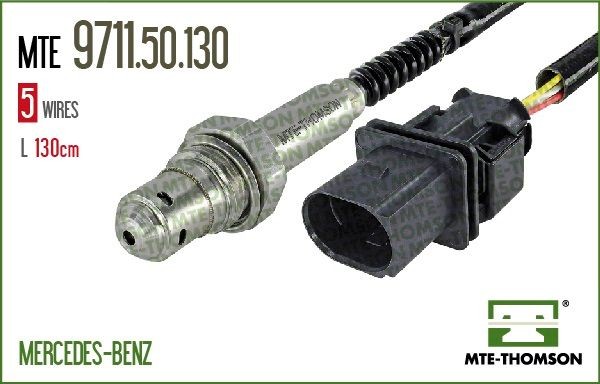 MTE-THOMSON Lambdasonde 9711.50.130 Lambdasonde MTE-THOMSON Mercedes-Benz B-klasse 9711.50.130
