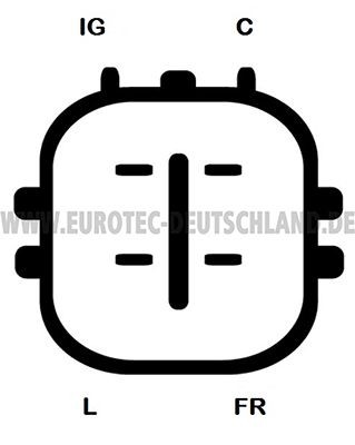 EUROTEC Alternatore 12090816 12090816 costo Alternatore JAGUAR XK EUROTEC