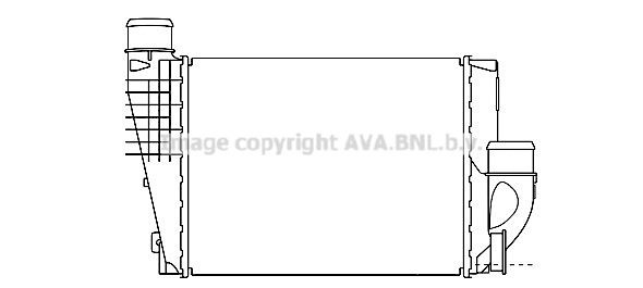 PRASCO Ιντερκούλερ CN4317 Intercooler PRASCO C5 CN4317 φθηνά
