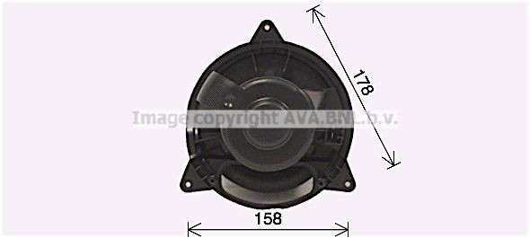 PRASCO El-motor, kabineblæser FD8653 Blæsermotor PRASCO Ford TOURNEO CONNECT FD8653