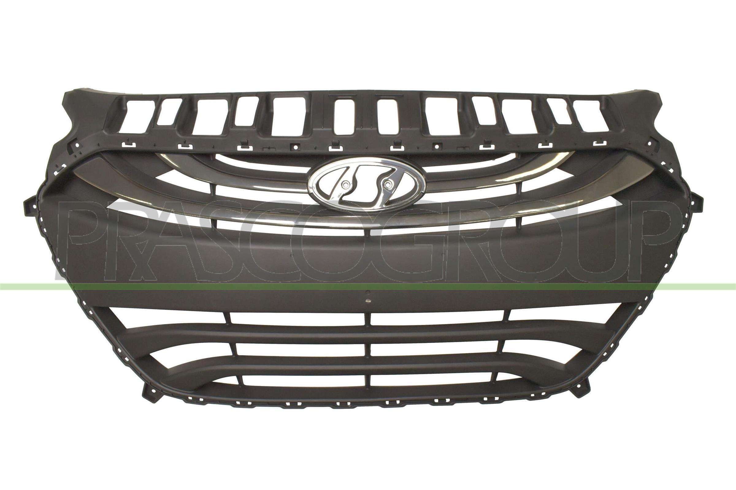 PRASCO Kühlergrill HN0422021 PRASCO HN0422021 Kühlergrill HYUNDAI Santa Fe I (SM) 2.0 CRDi Allrad 145 PS 2005